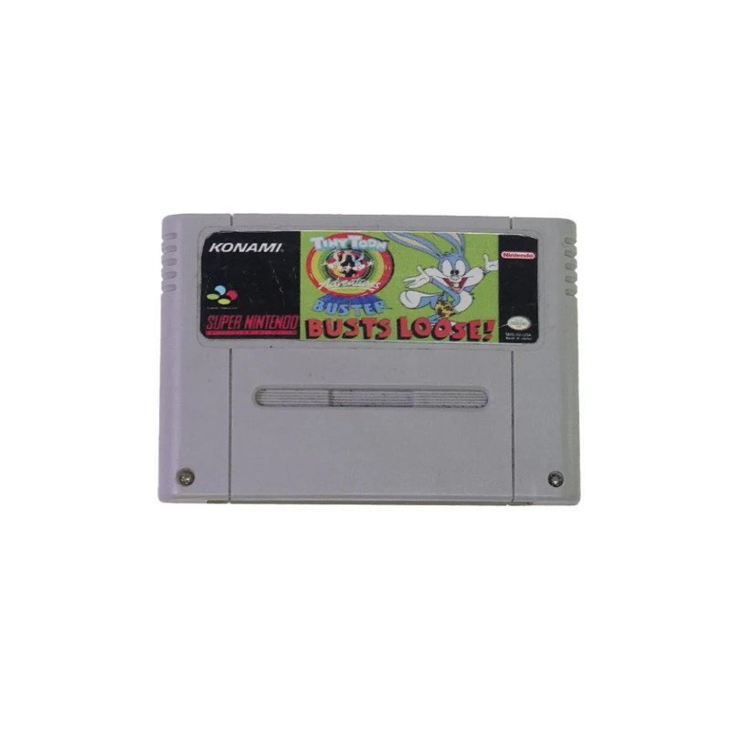 (Pre-Owned) Tiny Toon Adventures: Buster Busts Loose! Game - SNES - ريترو